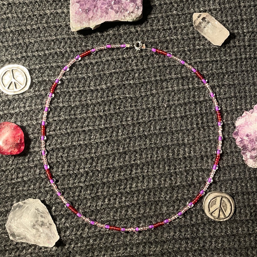 New Beaded Choker Necklace
